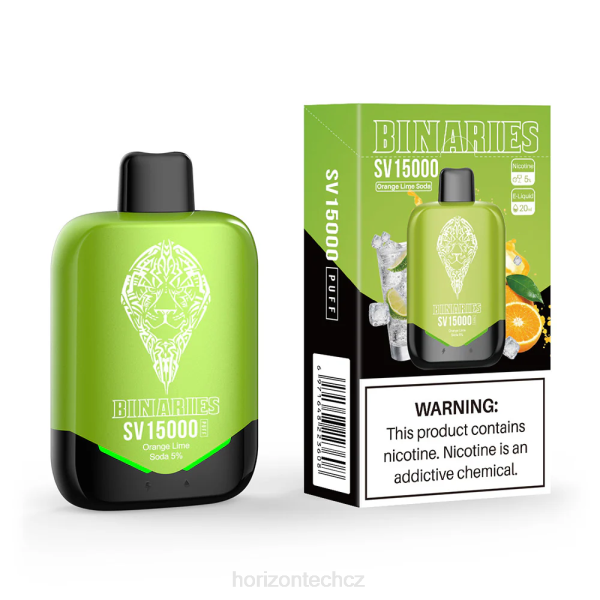HorizonTech CZ - HorizonTech Binaries Cabin jednorázový sv B00B91 pomerančová limetková soda