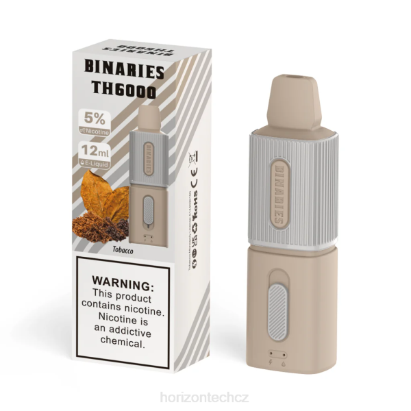 Horizon Tech Vape Coils - HorizonTech Binaries Cabin th6000 jednorázové 12ml B00B120 tabák
