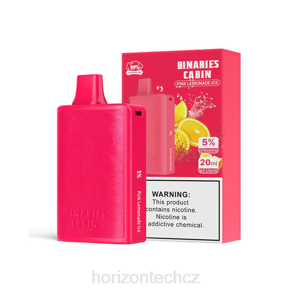růžová ledová limonáda