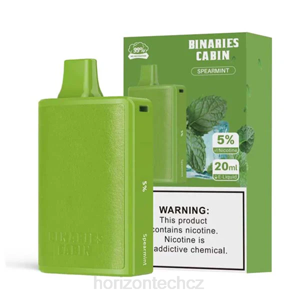 Horizon Tech Coils - HorizonTech Binaries Cabin jednorázové 20ml B00B74 máta peprná