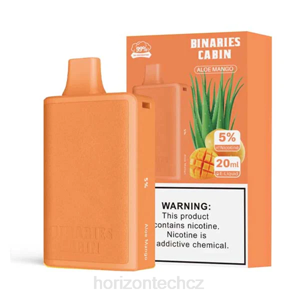 Horizon Tech Vape Tank - HorizonTech Binaries Cabin jednorázové 20ml B00B75 aloe mango