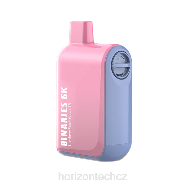 HorizonTech Vape CZ - HorizonTech Binaries Cabin jednorázové 15ml B00B43 jahodový broskvový jogurt