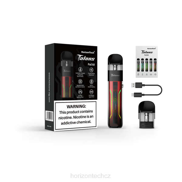 Horizon Tech Vape Coils - HorizonTech Talons Startovní balíček B00B202 rumělkově červené