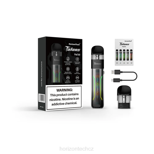 Horizon Tech Vape - HorizonTech Talons Startovní balíček B00B200 půlnoční stříbro