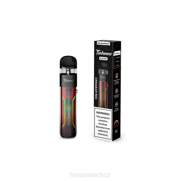 HorizonTech Vape Kit - HorizonTech Talons pod systém B00B198 rumělkově červené